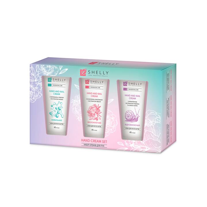 SHELLY. Hand Cream Set, 45 ml x 3 pcs. Set di creme per mani, 45 ml x 3 pz. #2