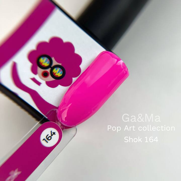 GA&MA. Gel polish #164 Shock, 10 ml, гель-лак, Шок ОНОВЛЕНИЙ #2