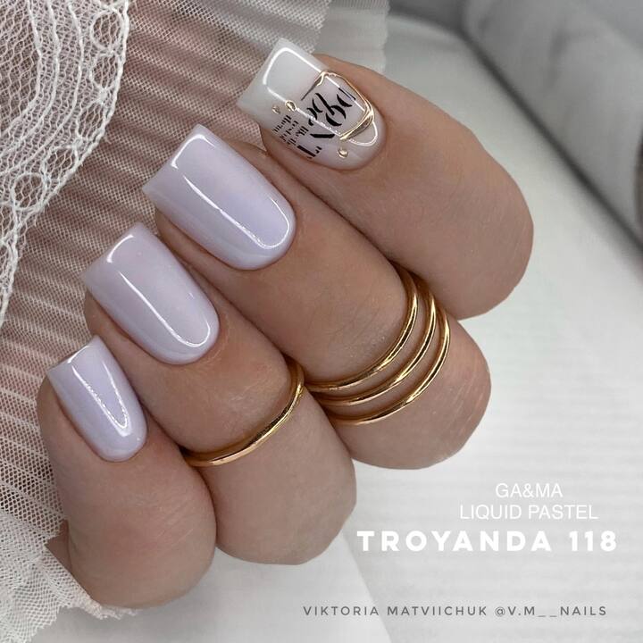 GA&MA. Gel polish #118 Rose, 10 ml, gel polish, Rose #3