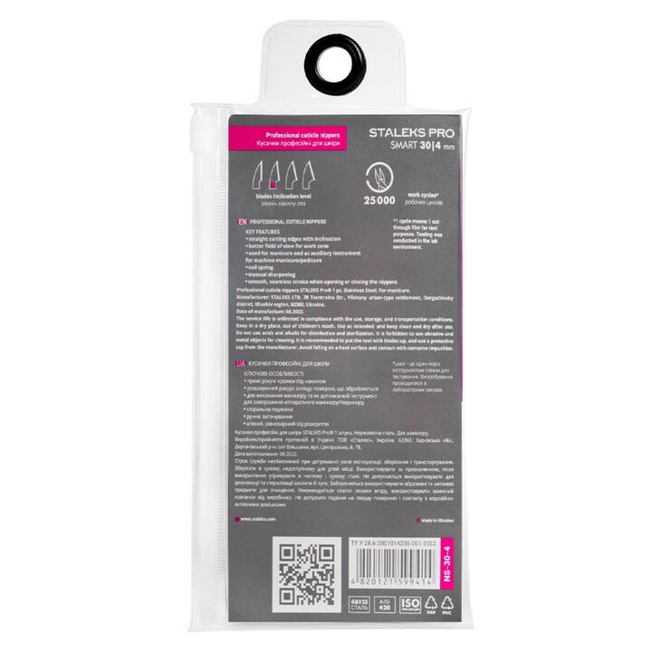 STALEKS. Cuticle nippers, 4 mm, Кусачки для шкіри SMART 30 #6
