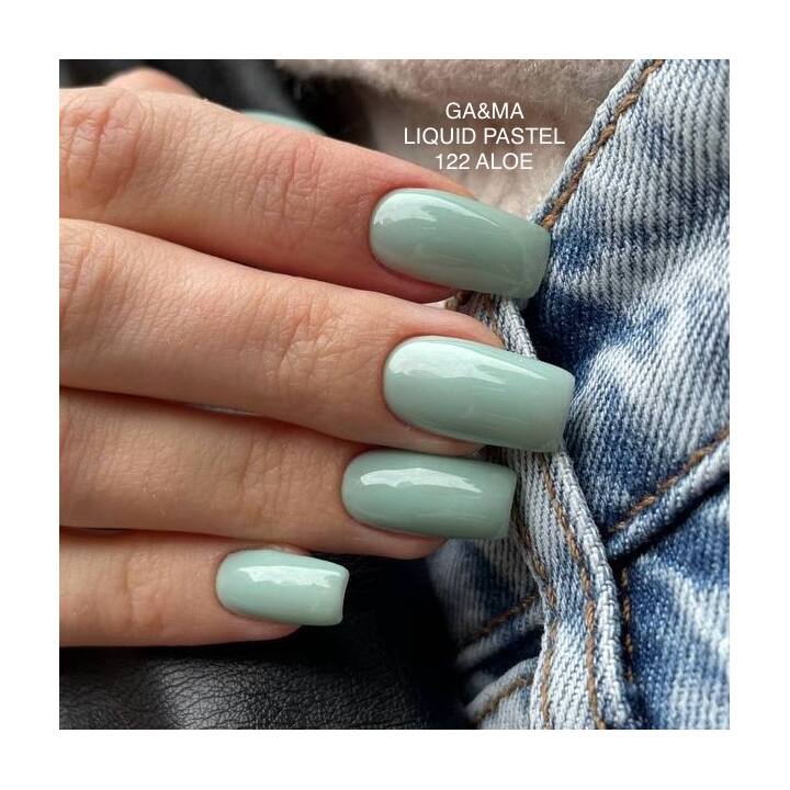 GA&MA. Gel polish #122 ALOE, 10 ml, gel polish, Aloès #4