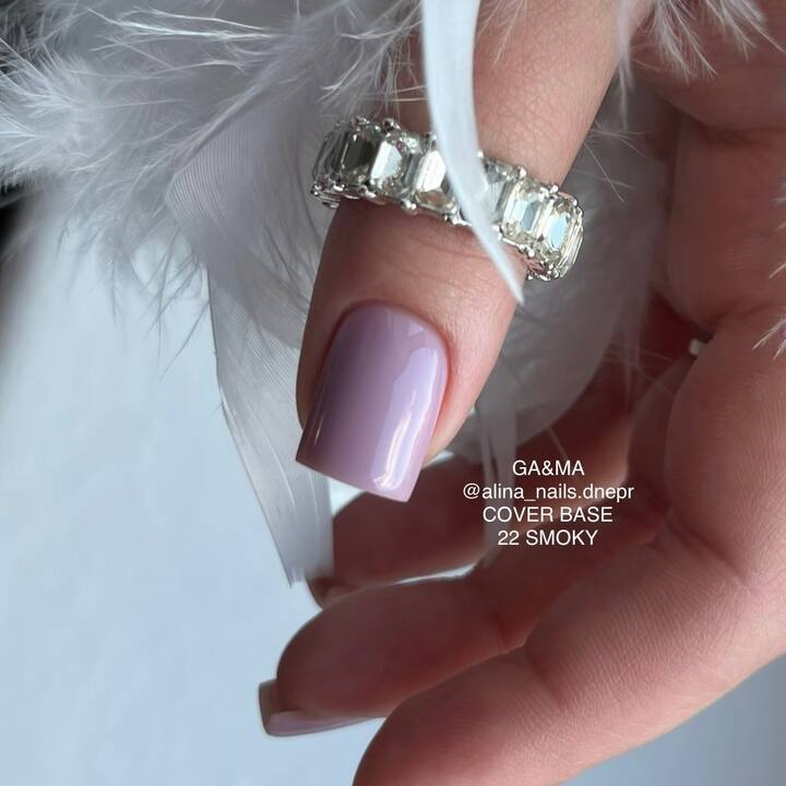 GA&MA. Cover base #22, SMOKY, 15 ml (формула одного шару) #3