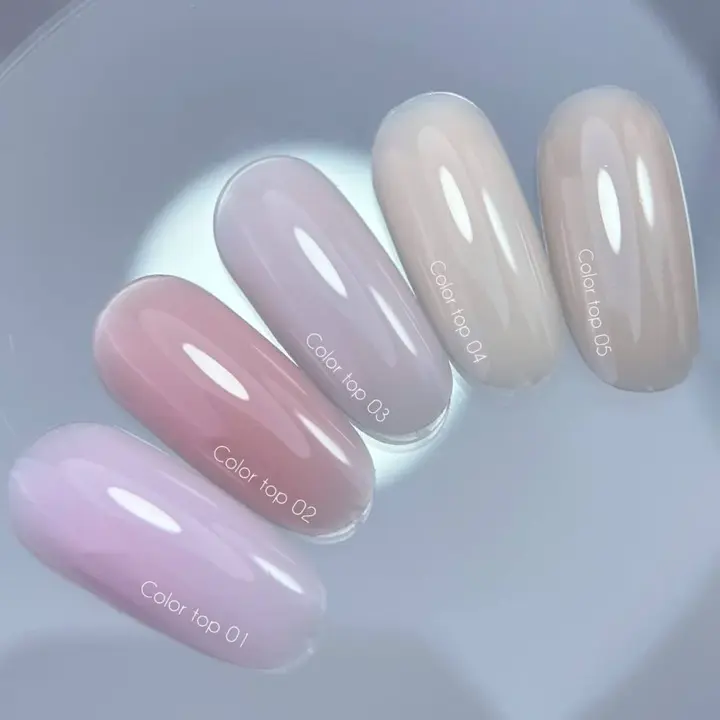 NOTD. Color Top #03, 10 ml, блідо-рожевий топ без липкого шару #3