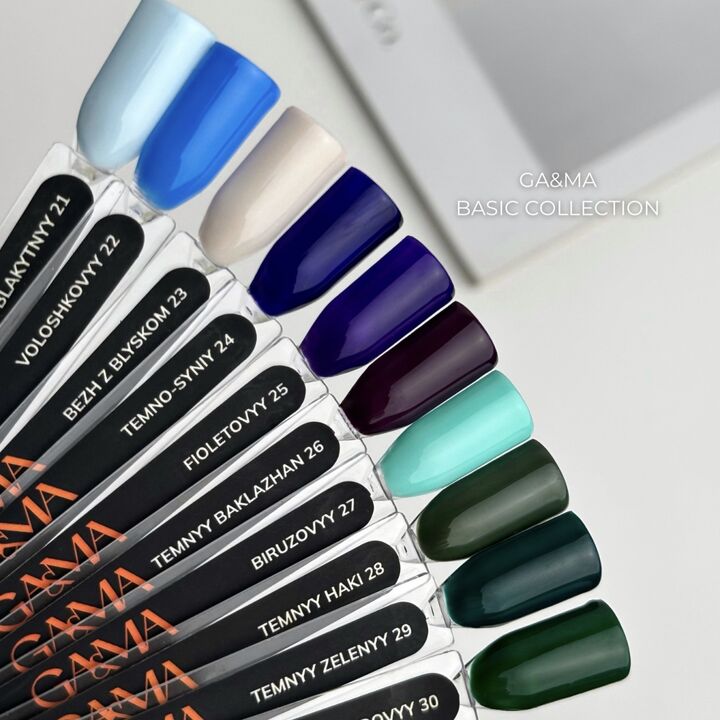 GA&MA. Gel polish #25 VIOLET, 10 ml, гель-лак,  фіолетовий #5