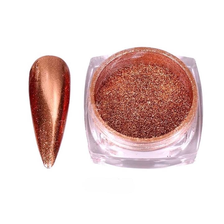Spiegelwrijving, terracotta, 0.5 g — Wrijfpoeders, glitter, NAILSMADE