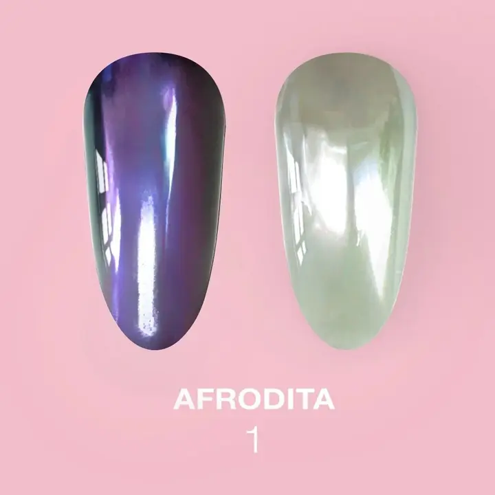 LUNAmoon. "AFRODITA" Mirror Powder Set, 6 Stk., Rub-in-Pulver Set #2