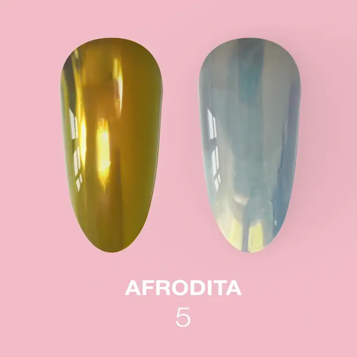 LUNAmoon. "AFRODITA" Mirror Powder Set, 6 Stk., Rub-in-Pulver Set #6
