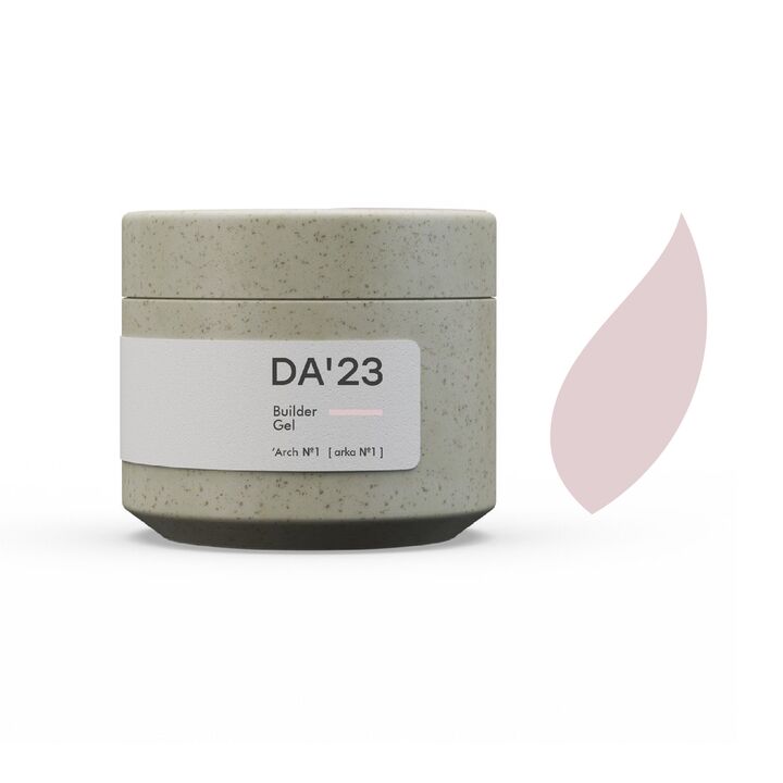 DA'23. Builder gel, Arch #1, 30 ml, будівельний гель #1