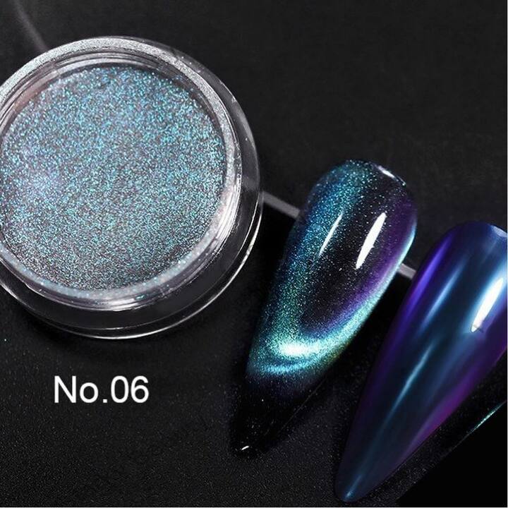 Metallisiertes Katzenaugen-Pigment, 1 g #1