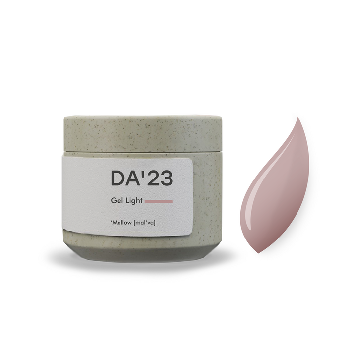 DA'23. Gel Light, Mallow, 15 ml, гель середньо-рідкої консистенції #1