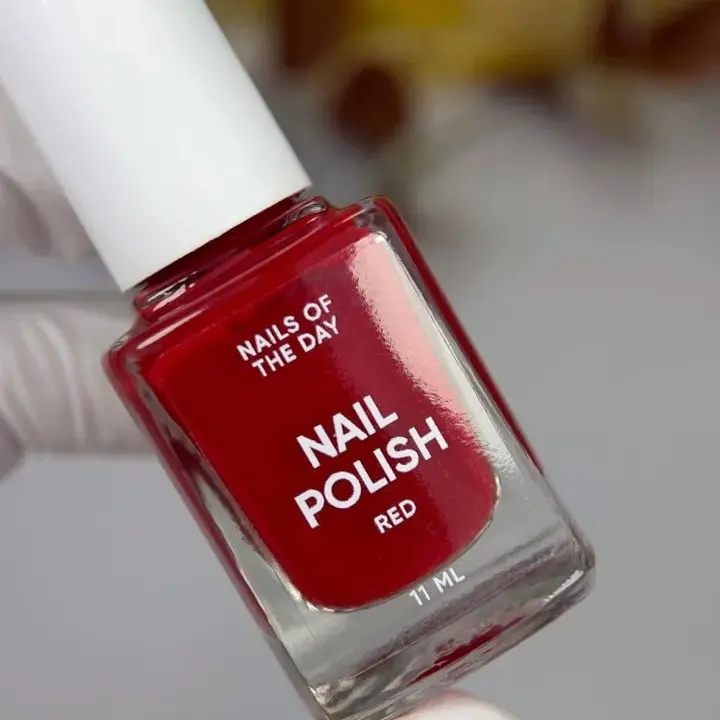 NOTD. Nail Polish. Red, 11 ml. Лак для нігтів, червоний #6