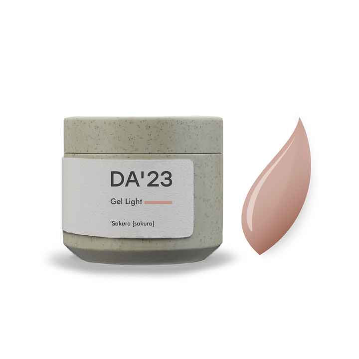 DA'23. Gel Light, Sakura, 15 ml, гель середньо-рідкої консистенції #1