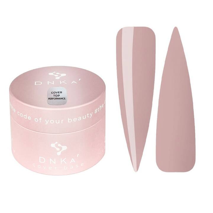 DNKa’. "Performance" Colored Top coat, 30 ml, топ кольоровий, коричневий, 30 мл #1