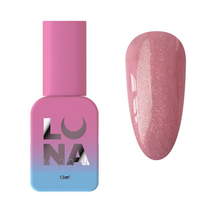 LUNAmoon. Light Acrygel #51 Pink beige with shimmer, 13 ml, gel líquido para fortalecer, rosa beige con shimmer #1