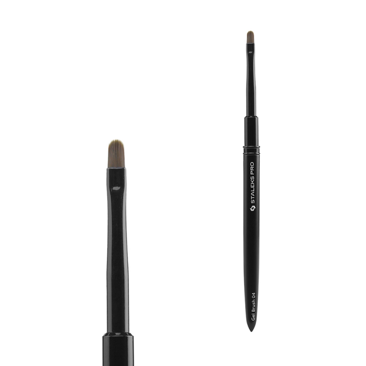 STALEKS. Gel brush, Expert 6 mm/11 mm. Pinceau pour gel #1