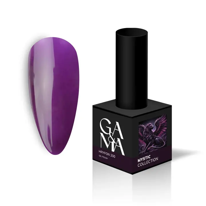 GA&MA. Gel polish #200 Griffin, 10 ml, witrażowy gel polish, Gryfon #1