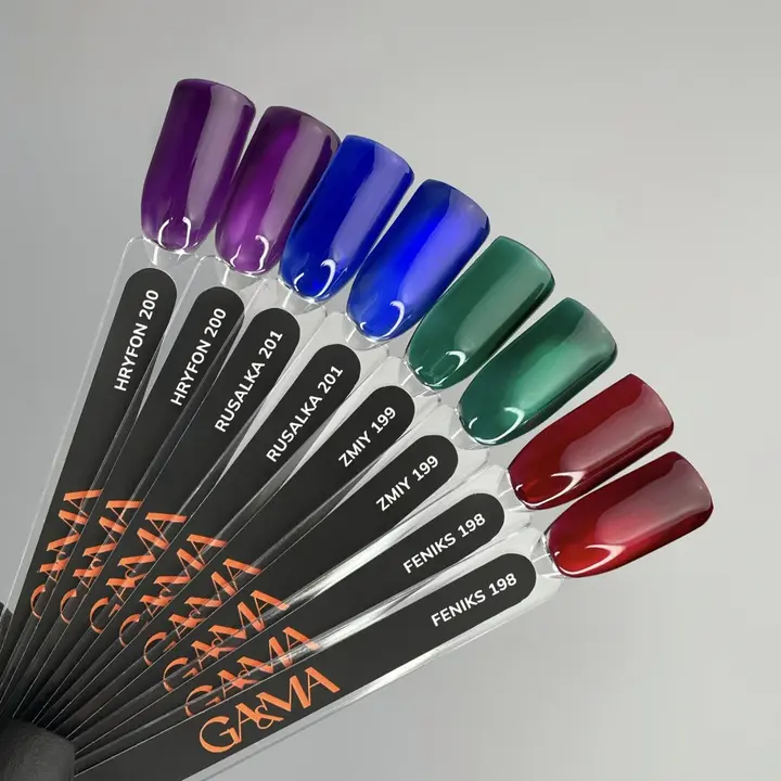 GA&MA. Gel polish #200 Griffin, 10 ml, witrażowy gel polish, Gryfon #4