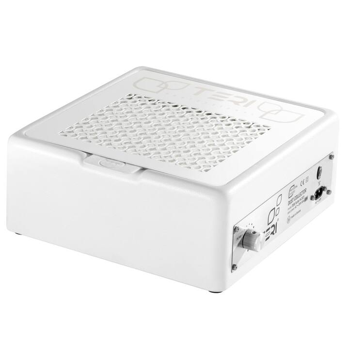 TERI, Desktop portable Nail dust Collector "Teri Turbo M", Витяжка настільна, біла, решітка біла #1