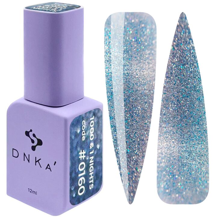 DNKa’. Gel Polish, 1000&1 nights, Cat eye reflective, NEW FORMULA, #0027, 12 ml, світловідбиваючий гель-лак "Котяче око" #1