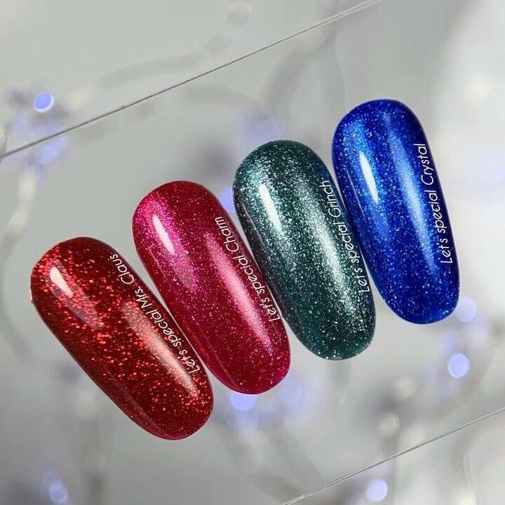 NOTD. "Let's Special" , Gel Polish, Charm, #175, малиново-рожевий із дрібним шимером, 10 ml #4