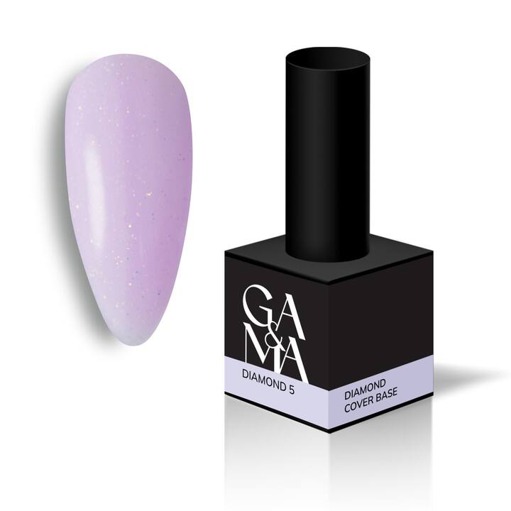 GA&MA. Diamond base #5 Violet, 15 ml, Violeta #1