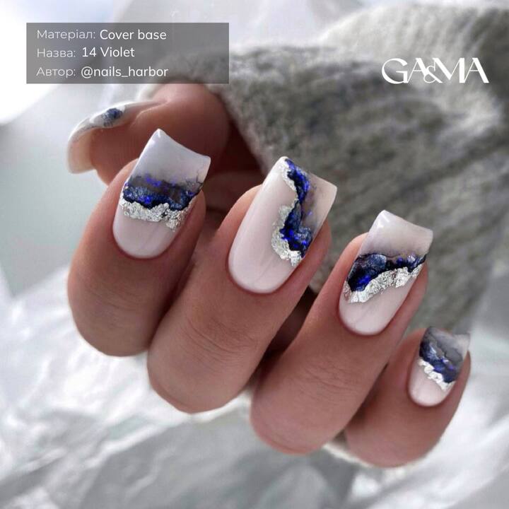 GA&MA. Cover base #14, VIOLET, 30 ml #8