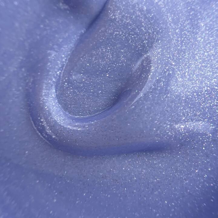 TOUCH. Gradient Top coat #1, with shimmer, 13 ml, кольоровий топ з дрібним шимером, блакитний #4