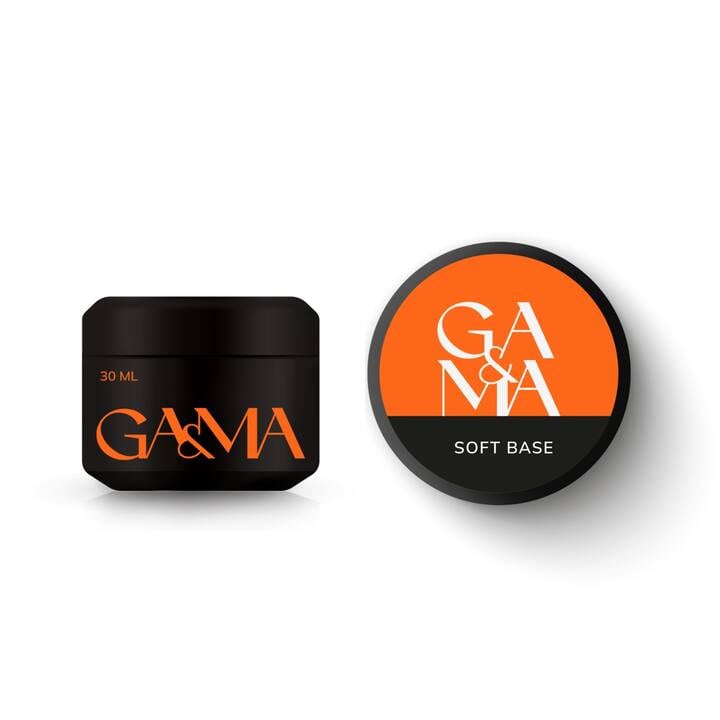 GA&MA. Soft Clear base, 30 ml, Некислотна холодна база для безпечного вирівнювання #1