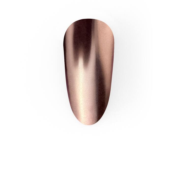 LUNAmoon. "Iron Lady" Metallic Nail Powder Set, 6 pcs, Set aus metallischen Rub-in-Pulvern, 6 Stück #6
