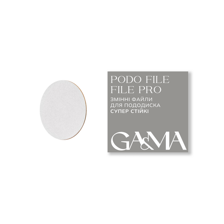 GA&MA. Podo file PRO, 400 Grit, 50 Stk. Wechselbare Feilen für Pododisk, 400 Grit, 50 Stk. #1