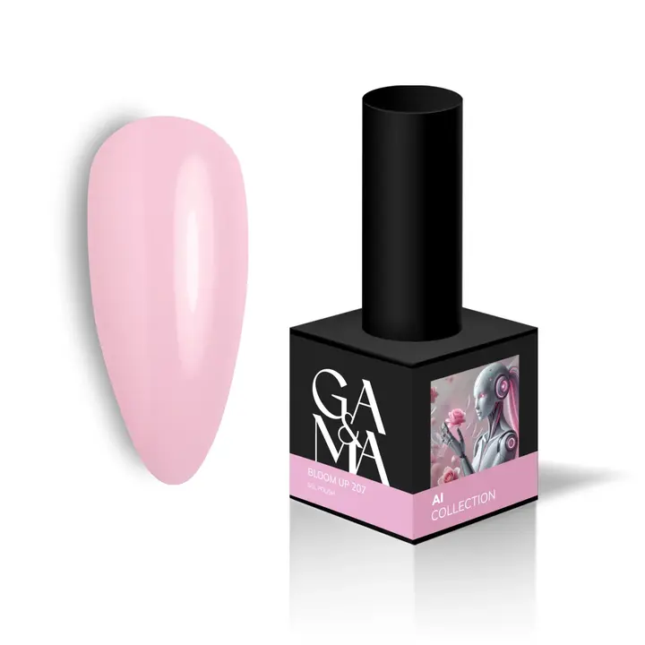 GA&MA. Gel polish #207 Bloom Up, 10 ml, гель-лак, Розквітай #1