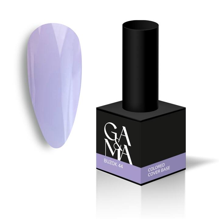 GA&MA. Colored base #44, Lilac, 15 ml, base colorée, Lilas #1