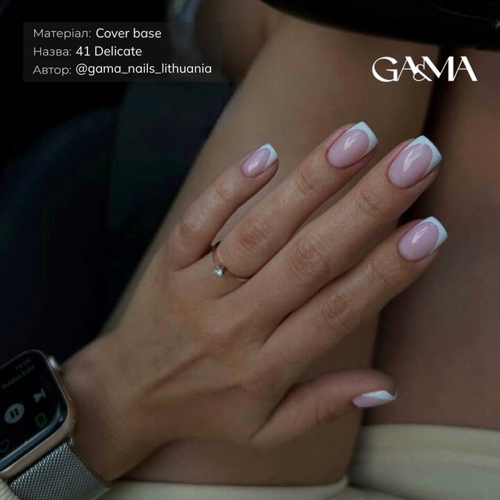 GA&MA. Cover base #41 DELICATE, 30 ml (formule en une couche) #4
