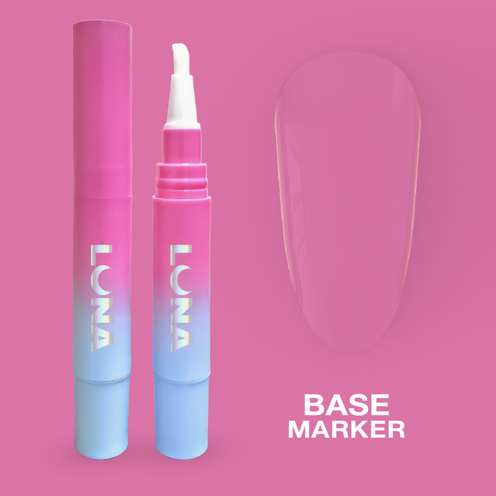 LUNAmoon. RUBBER BASE, Marker, clear, 5 ml, прозора каучукова база у форматі маркеру #2