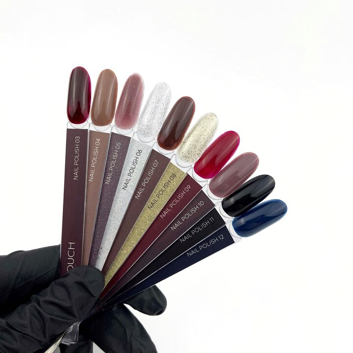 TOUCH. Nail Polish, #04, 8 ml. Лак для нігтів, бежевий #4