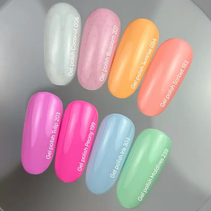 NOTD. Гель-лак Let's special Peony, #199, 10 ml #3