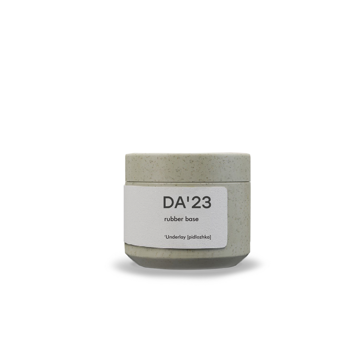 DA'23. Rubber base, Underlay, 15 ml, прозора база для підложки (баночка) #1