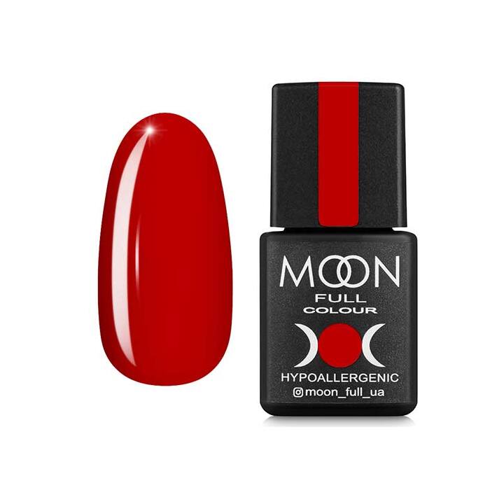 MOON FULL. Gel Polish, #137, 8 ml. Gel polish, rosso classico #1