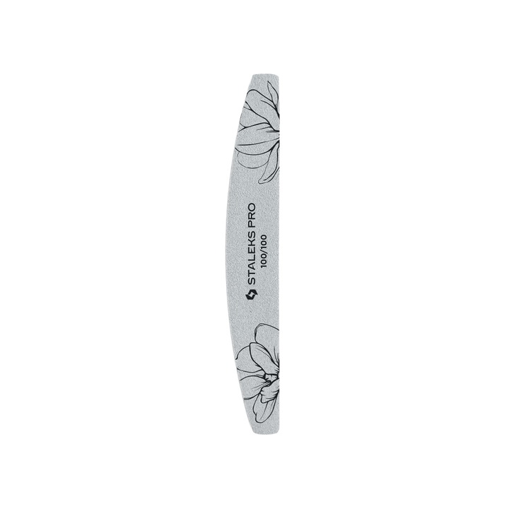 STALEKS. 25er Set, Nagelfeile "Halbmond" 100/100 Grit, mineralisch EXPERT 40 #2