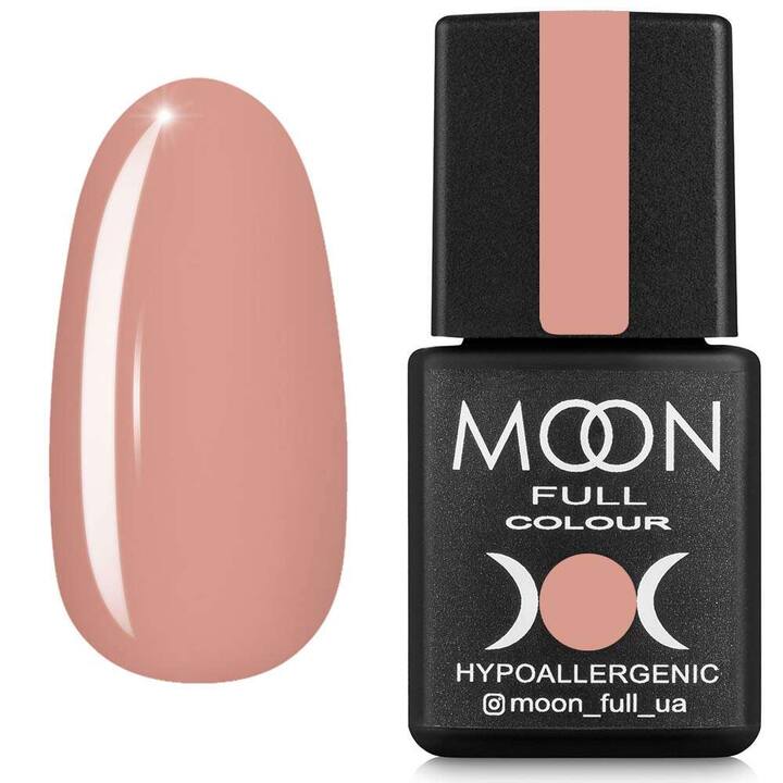 MOON FULL. Gel Polish, Winter #640, 8 ml. gel polish, brzoskwinia z cappuccino #1