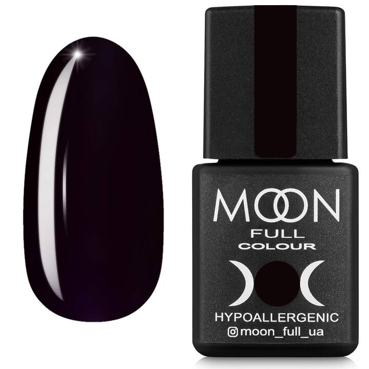 MOON FULL. Gel Polish, Winter #669, 8 ml. Gel polish, aubergine foncé #1