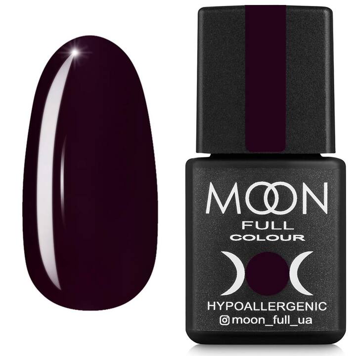 MOON FULL. Gel Polish, Winter #673, 8 ml. Gel Polish, dunkle Preiselbeere #1