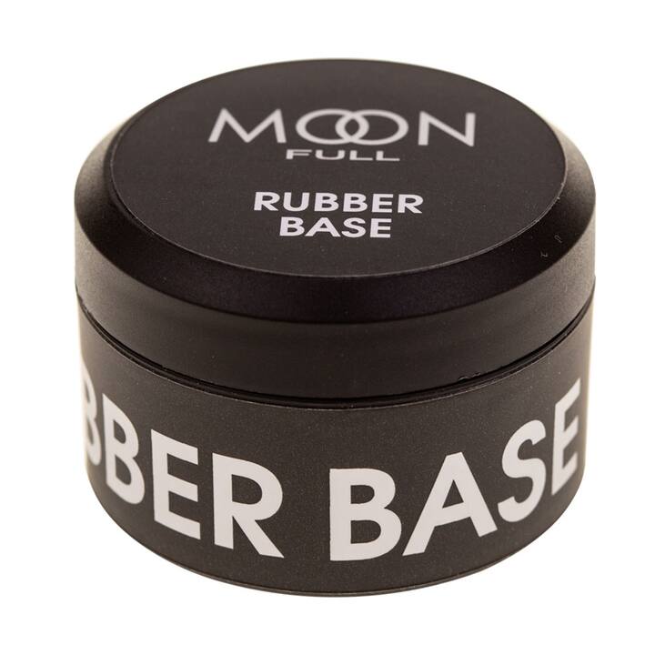 MOON FULL. Rubber base, clear, 15 ml. Base de borracha transparente #1