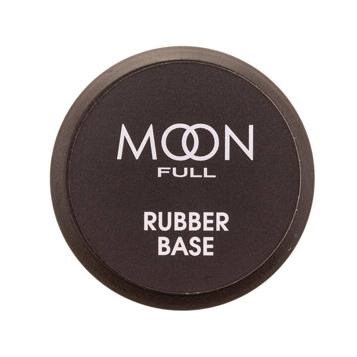 MOON FULL. Rubber base, clear, 15 ml. Base de borracha transparente #2