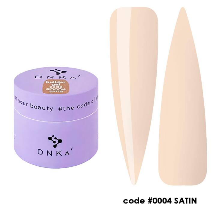 DNKa’ Builder Gel #0004 Satin, 15 ml, гель для моделювання #1