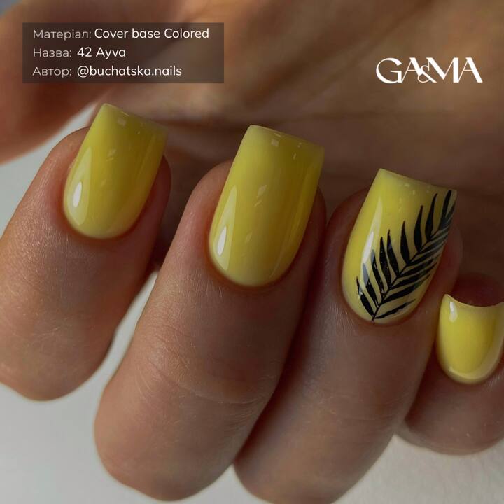 GA&MA. Colored base #42, Quince , 15 ml, base colorata, Mela cotogna #5