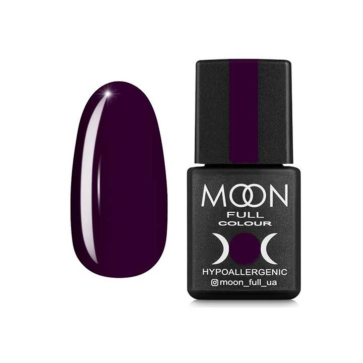 MOON FULL. Gel Polish, #168, 8 ml. Gel polish, roxo ameixa escuro #1