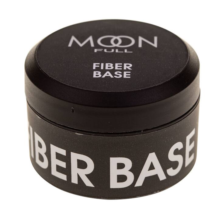 MOON FULL. Fiber base, clear, 15 ml. Base fortalecedora com fibras #1