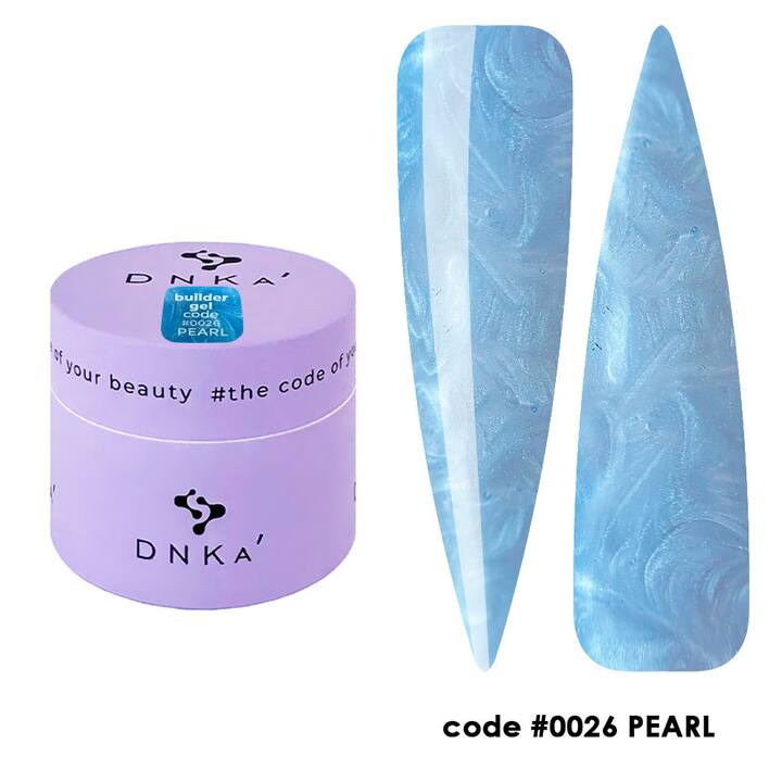 DNKa’. Pearl Builder Gel #0026, 15 ml, гель для моделювання #1
