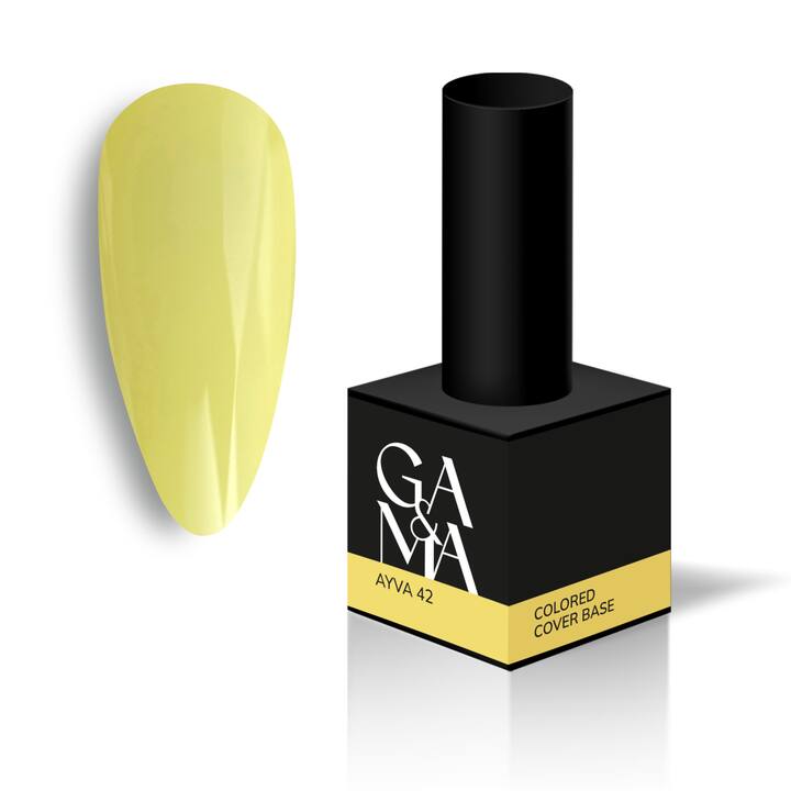 GA&MA. Colored base #42, Quince , 15 ml, base colorata, Mela cotogna #1